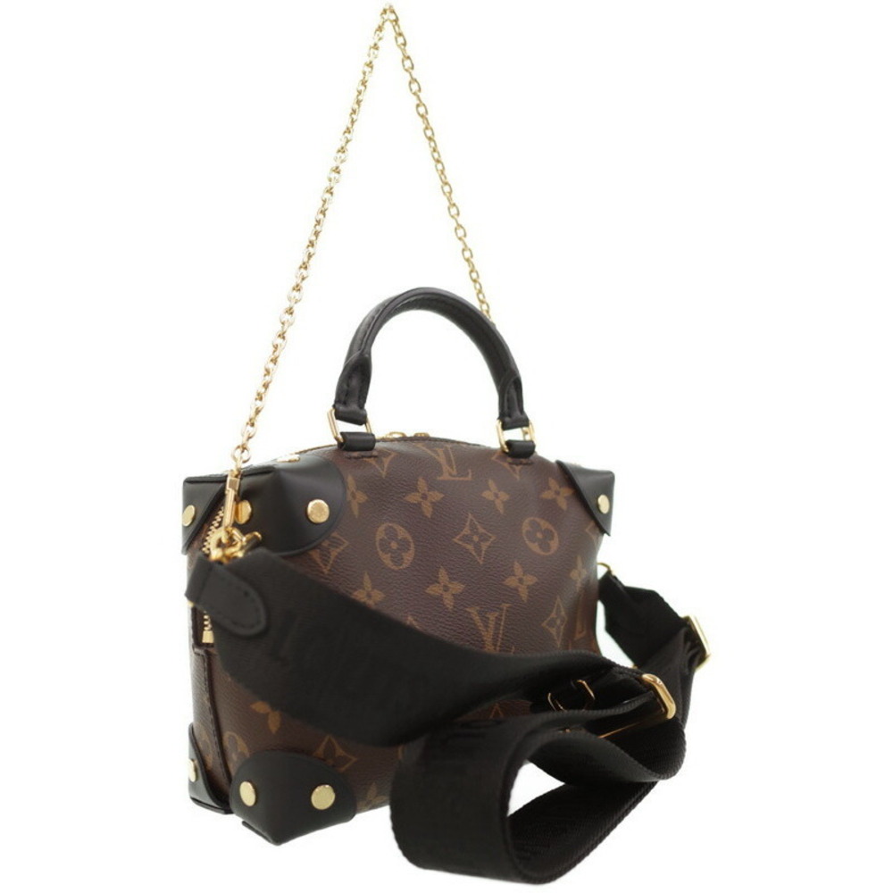 Louis Vuitton Leather Brown Monogram Malle Souple Bag
